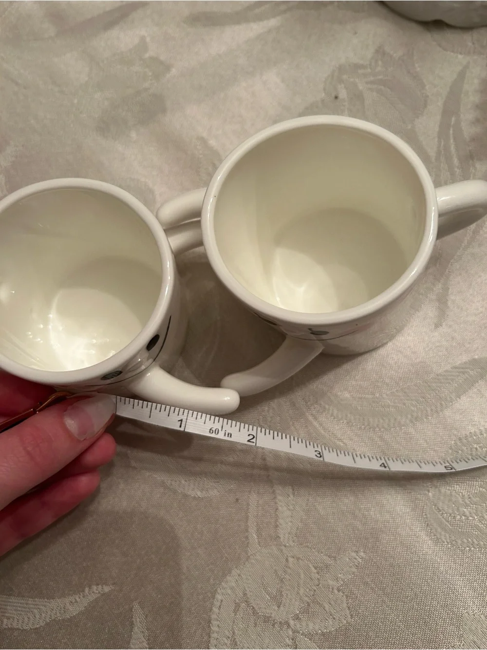Ghost hugging mugs set of two Buyneed